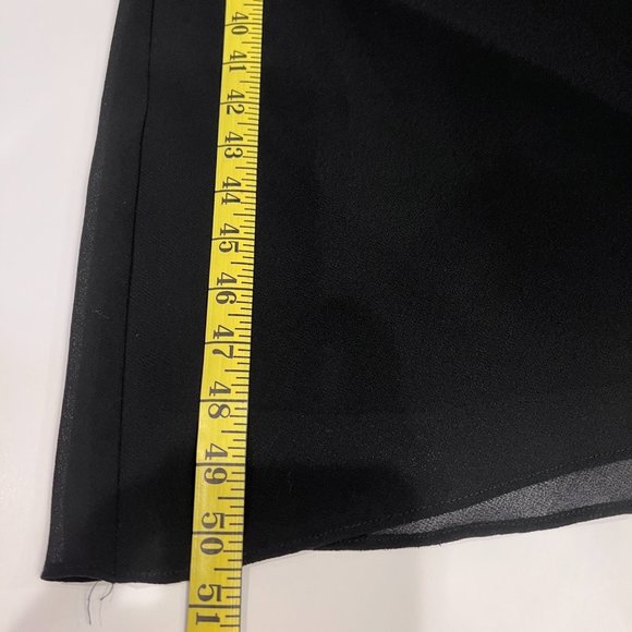 Virgo Petite Black Sleeveless Dress Size 6 - Picture 7 of 9